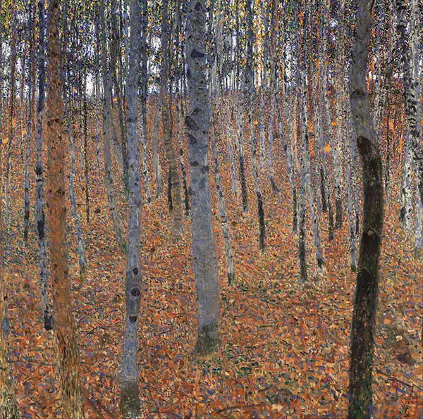 Klimt, Gustav: Bukový les
