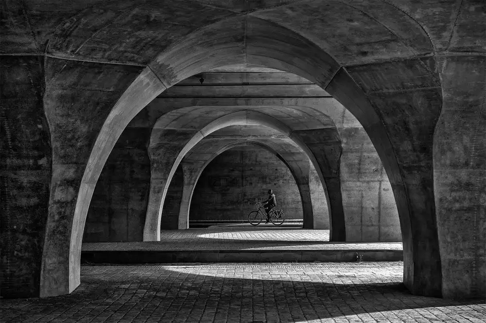 Houte, Van Jef: The dark cyclist
