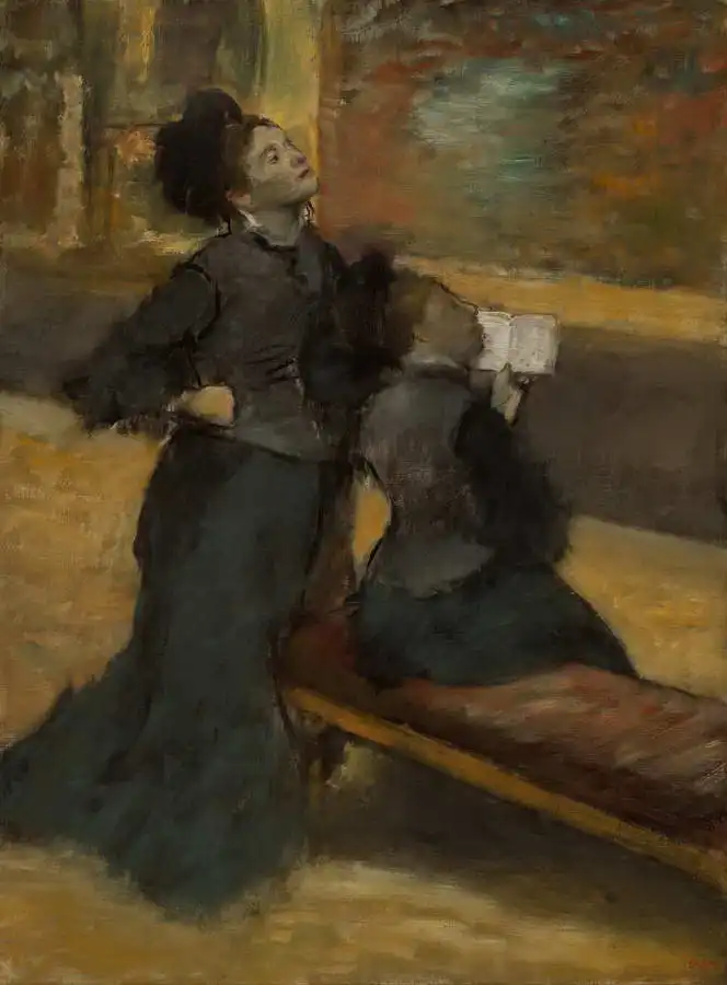Degas, Edgar: Návštěva muzea