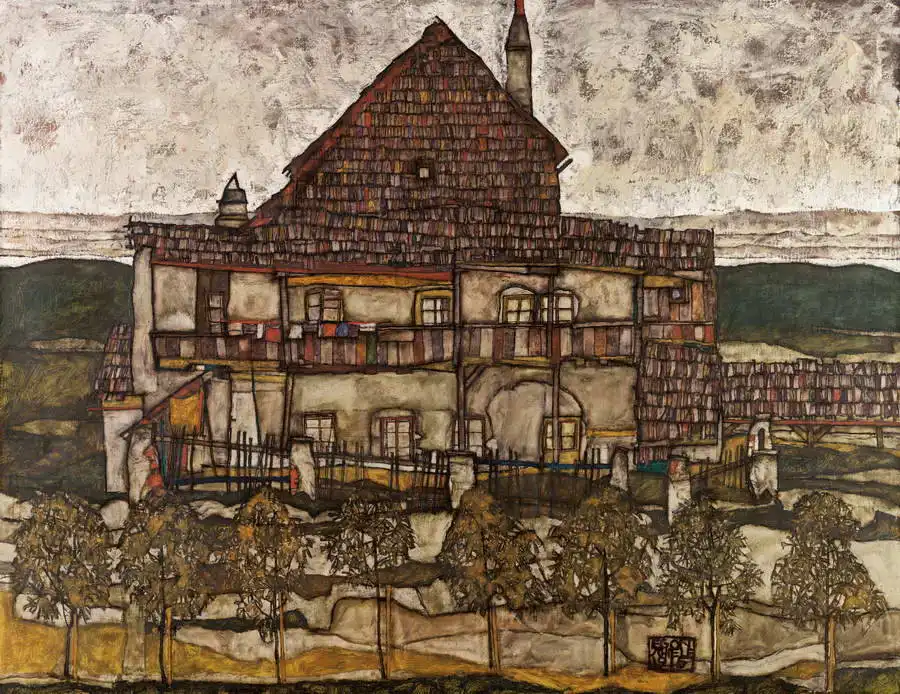 Schiele, Egon: Starý dům