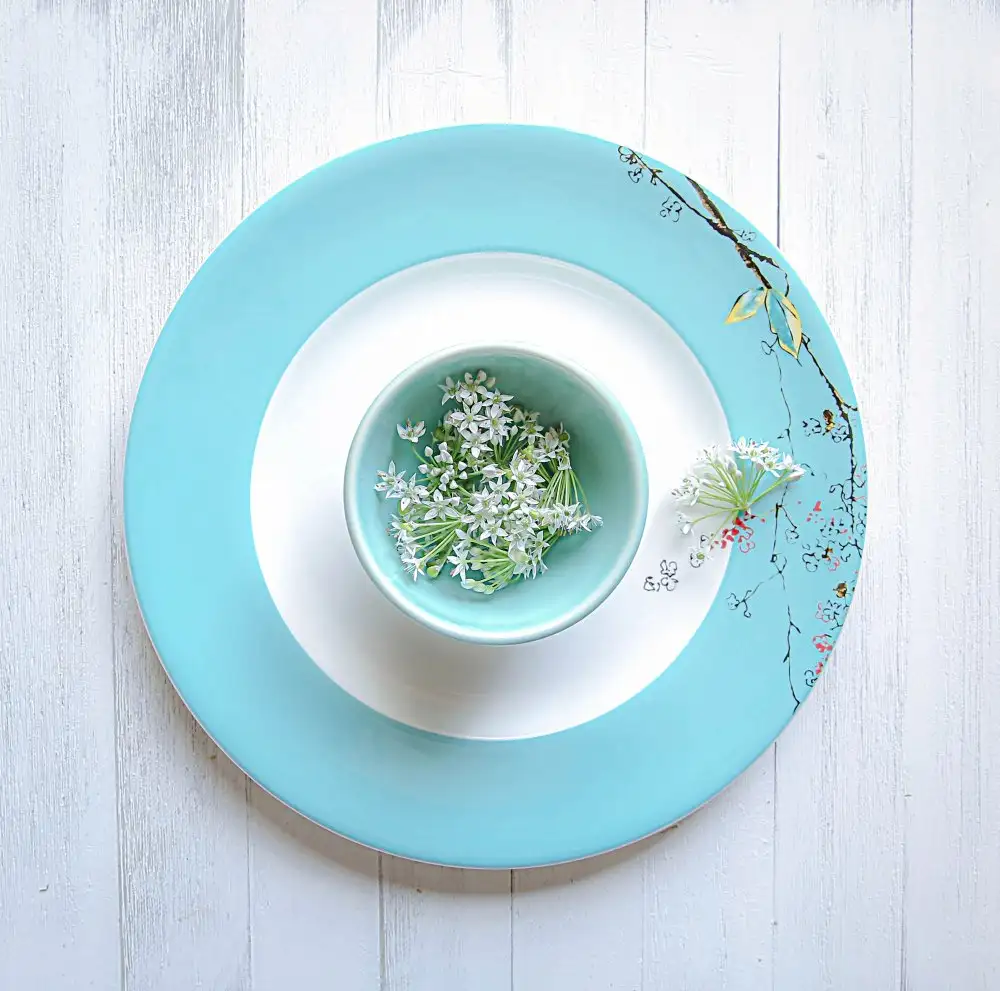 Zhou, Fangping: Chives Flower