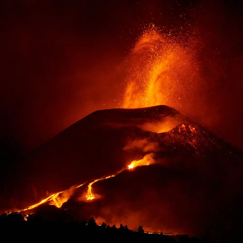 Parra, A. Jose: Eruzione del vulcano La Palma