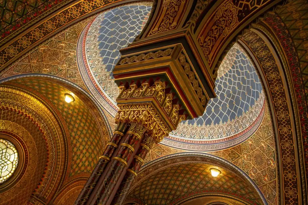 Ponsen, Anne: Ceiling of the Spanish Synagogue in Prague