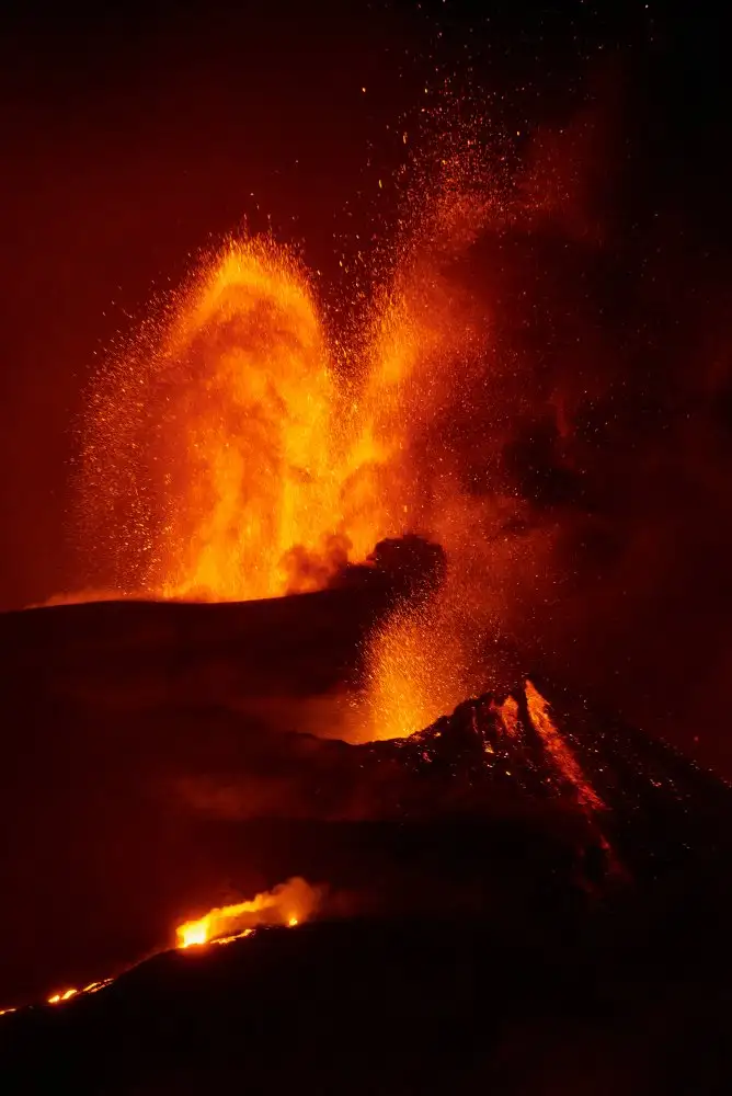 Parra, A. Jose: Eruzione del vulcano La Palma