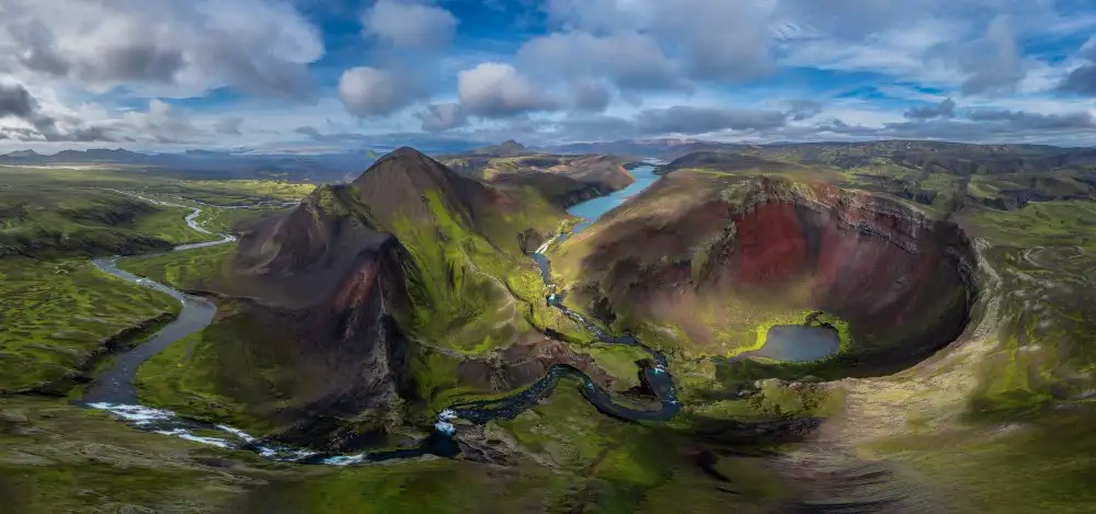 Bian, James: Islandská krajina