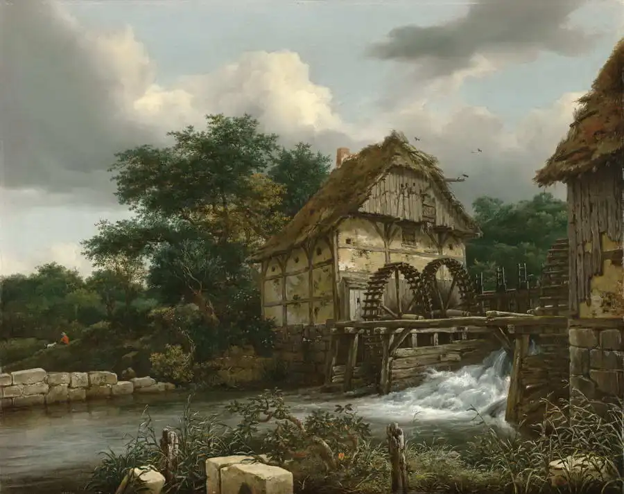 Ruisdael, Jacob: Vodní mlýny