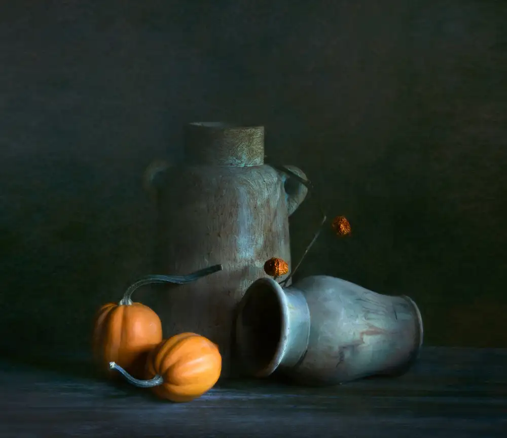 Catherine, W.: Kürbis & Vase