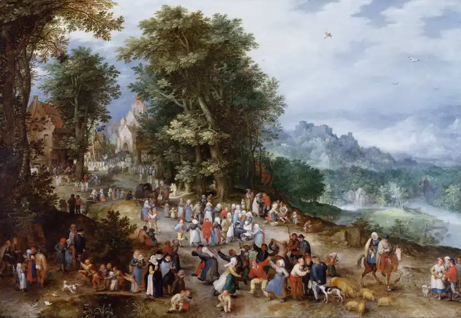 Brueghel, Jan (st.): Vlámská slavnost