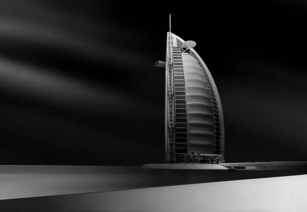 DB, YY: La Tour Arabe (Dubaï)
