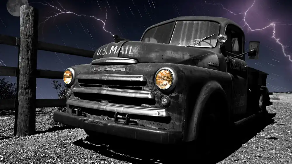 Schade, Peter: Ghost Post Car