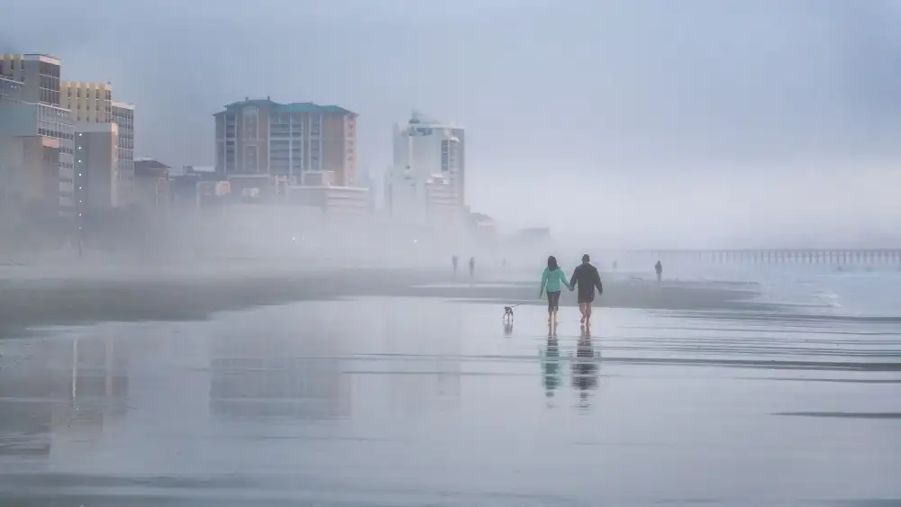 Yang, Jianping: Caminar por la playa