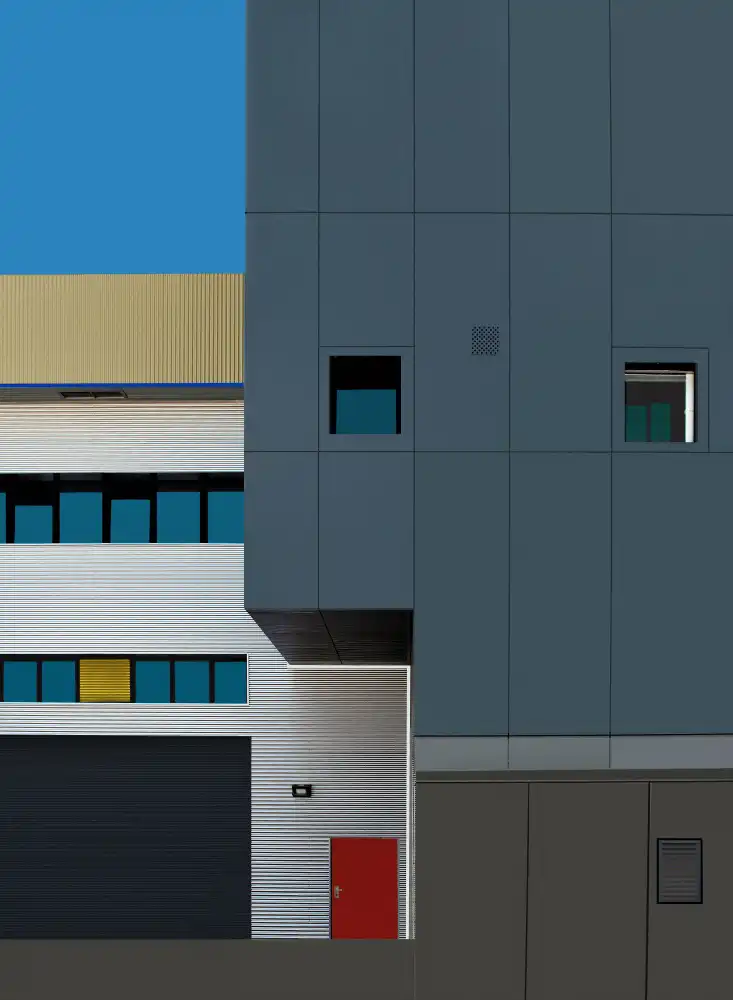 Orbach, Arnon: Fachada - Zona industrial Zomet Eyal