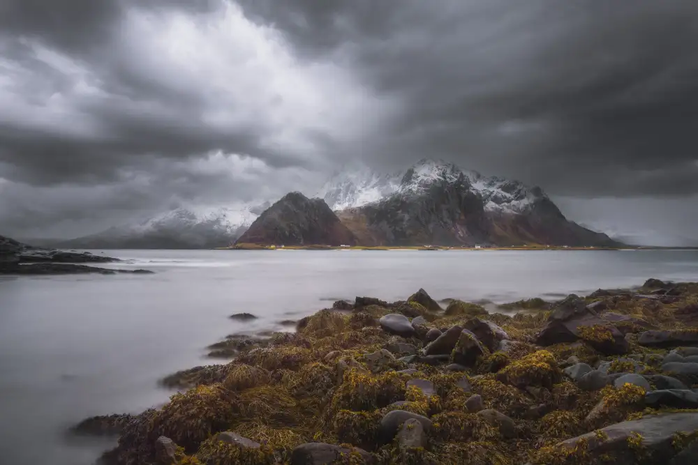 Joanaduenas: Bad weather in Vareid beach 7R6822