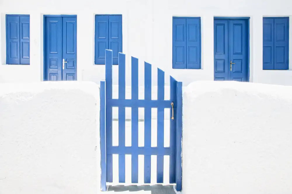 Wride, Linda: badigeon et peinture bleue