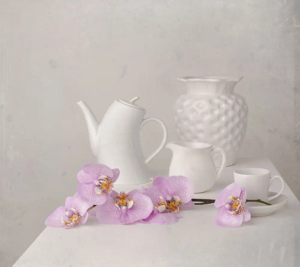 Perfoncio, Margareth: White and Lilac