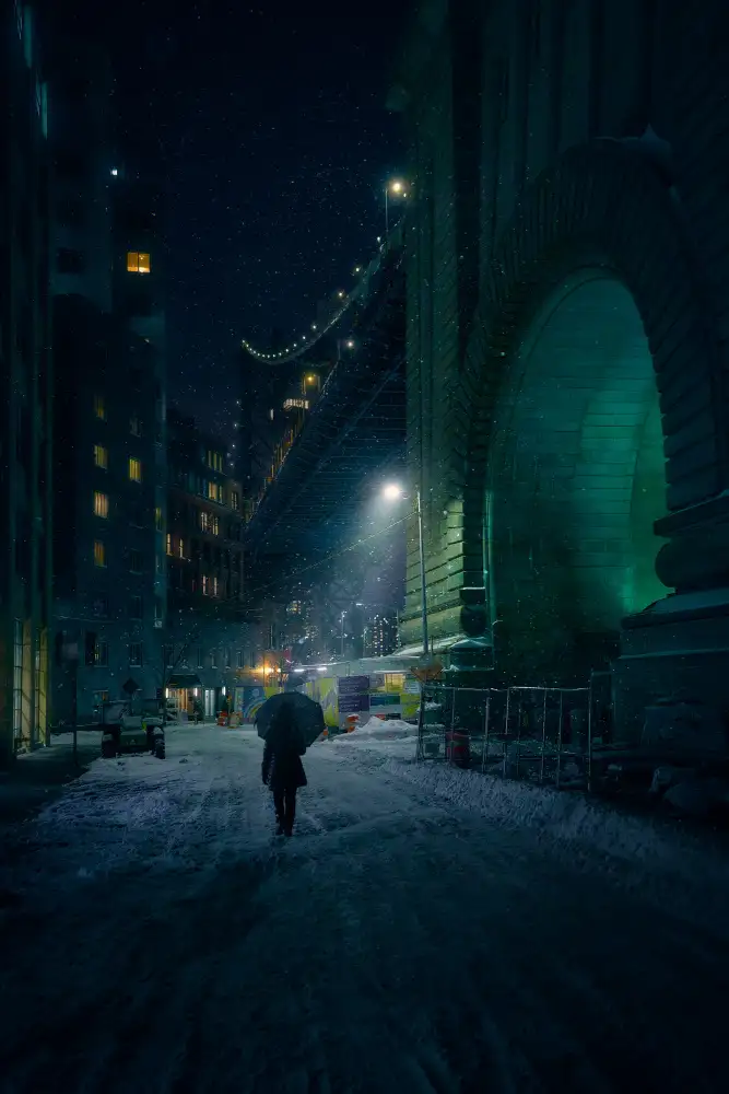 la, De Javier: Unter der Brücke