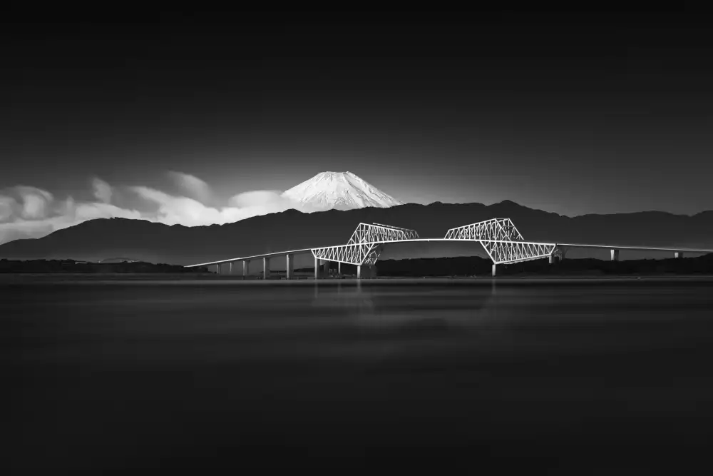 Liu, Shuchuan: Gatebridge und Mount-Fuji