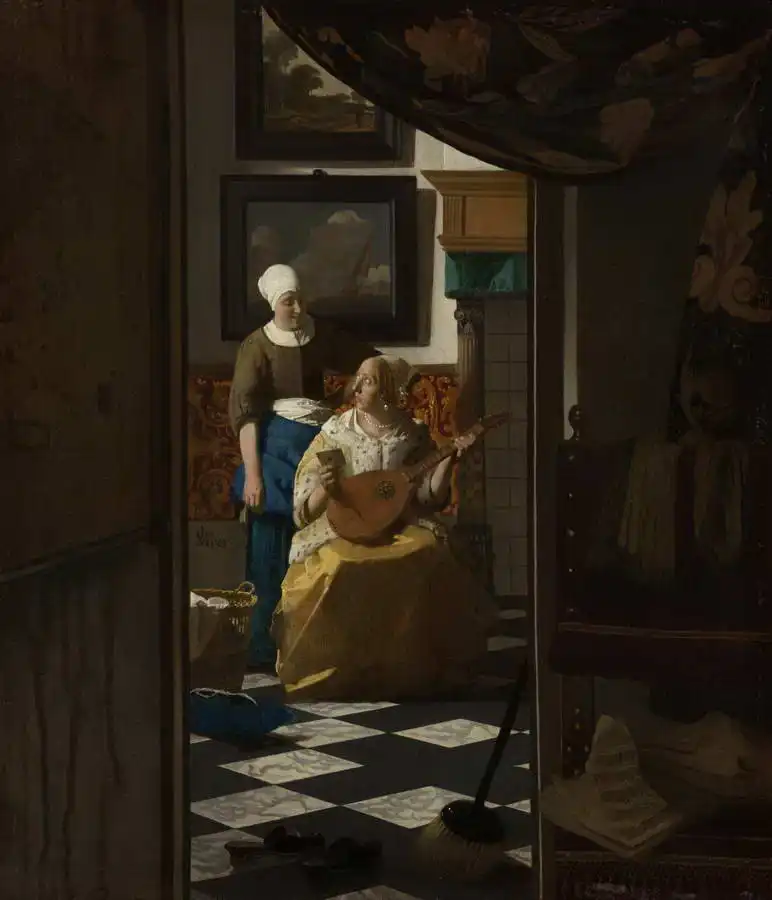 Vermeer, Jan: Milostný dopis
