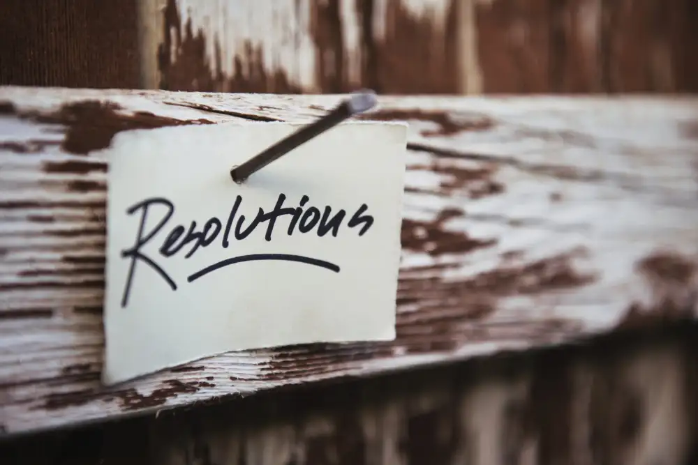 Mossholder, Tim: Résolutions