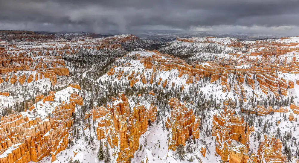 Lin, Ning: Bryce Canyon in inverno