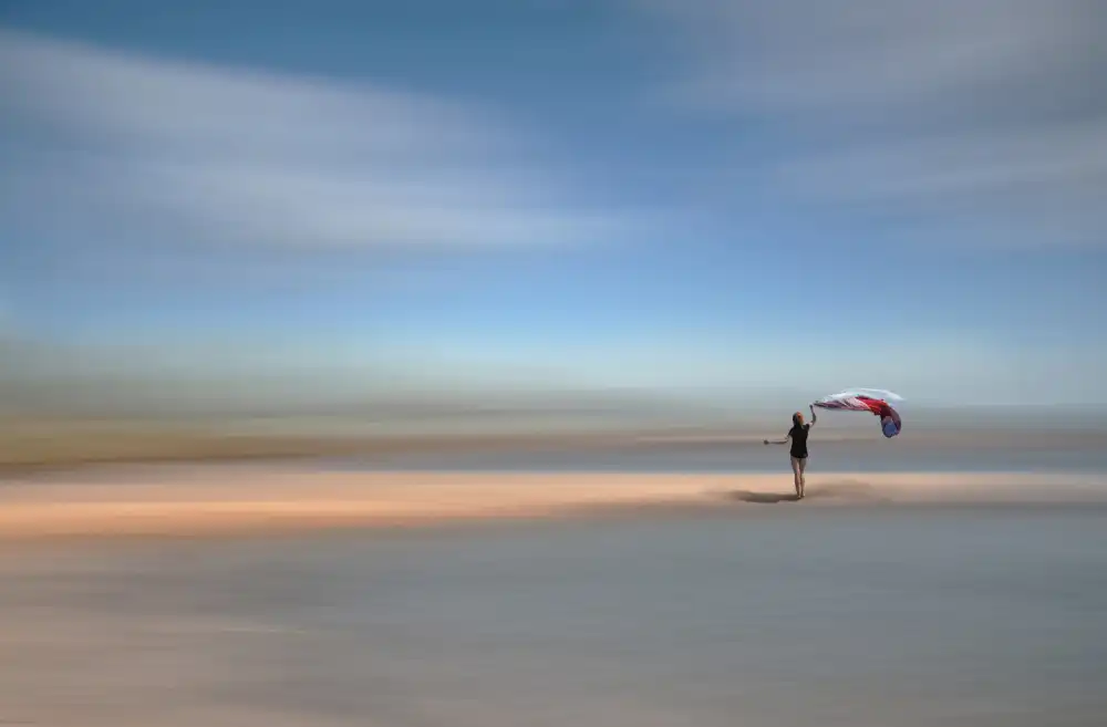 Hammer, Peter: Später Nachmittag am Strand