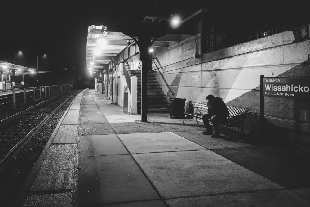 Pilla, J. Scott: da solo alla stazione di Wissahickon