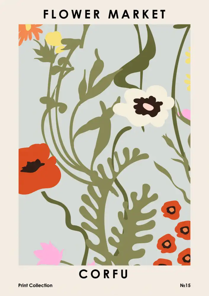NKTN: Marché aux fleurs de Corfou
