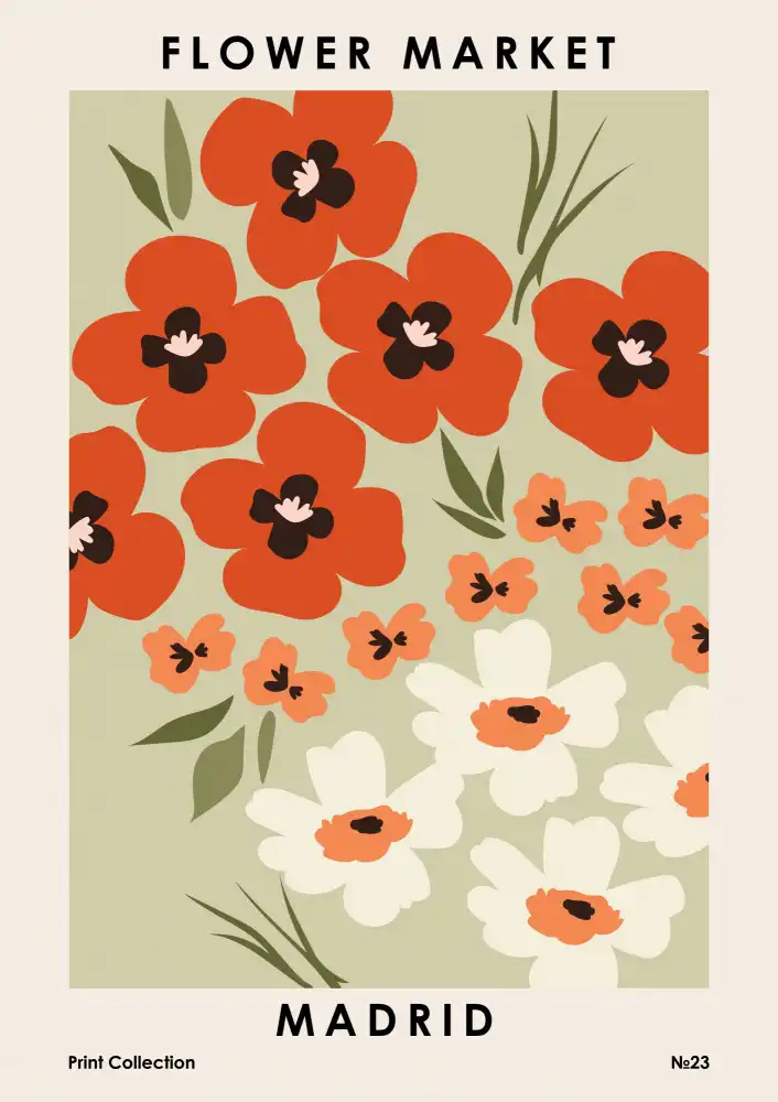 NKTN: Marché aux fleurs de Madrid