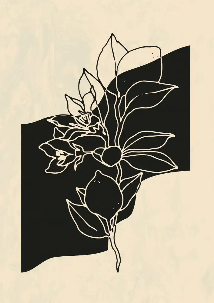 NKTN: Fleur abstraite 4