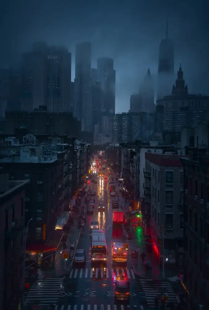 la, De Javier: Es regnet in China Town
