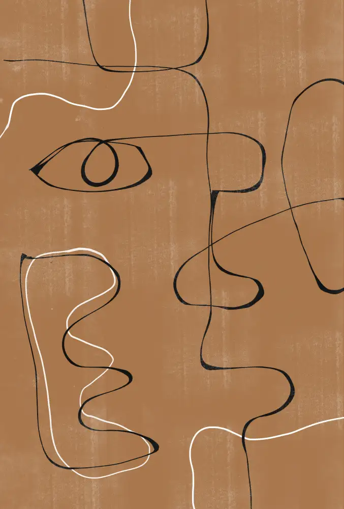 Studio, Miuus The: Abstraktes Gesicht Nr.3.