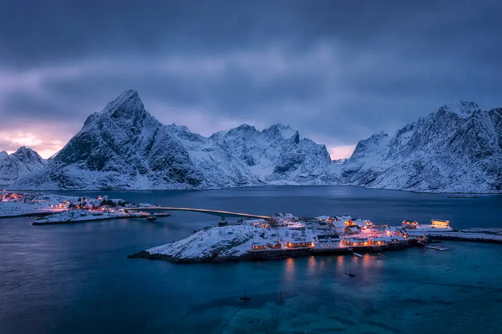 Xu, Mei: Abenddämmerung auf den Lofoten
