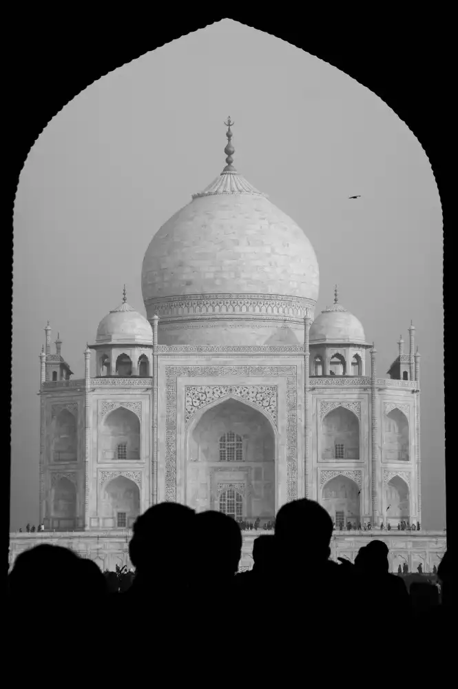 Raif, Joshua: First sight of the Taj Mahal
