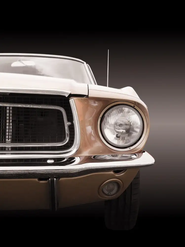 Gube, Beate: American classic car Mustang Coupe 1968