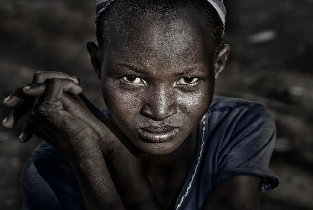 Garmendia, Inazio Joxe: Chica de la tribu Pokot - Kenia