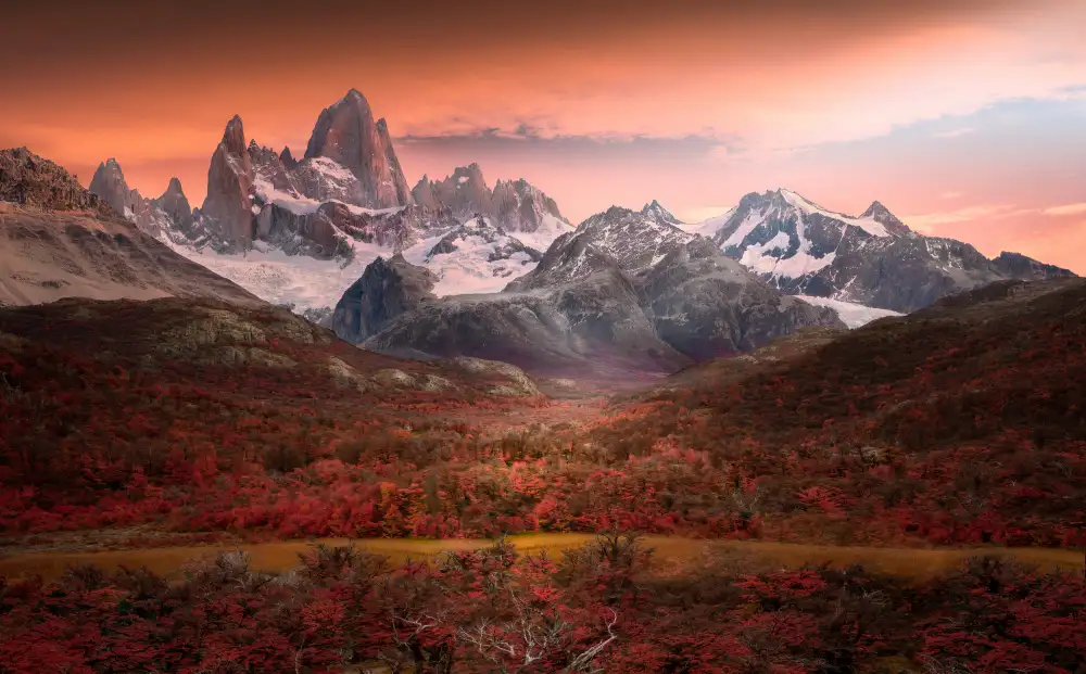 Hongchao, and Gu: Montaña Fitz Roy en otoño