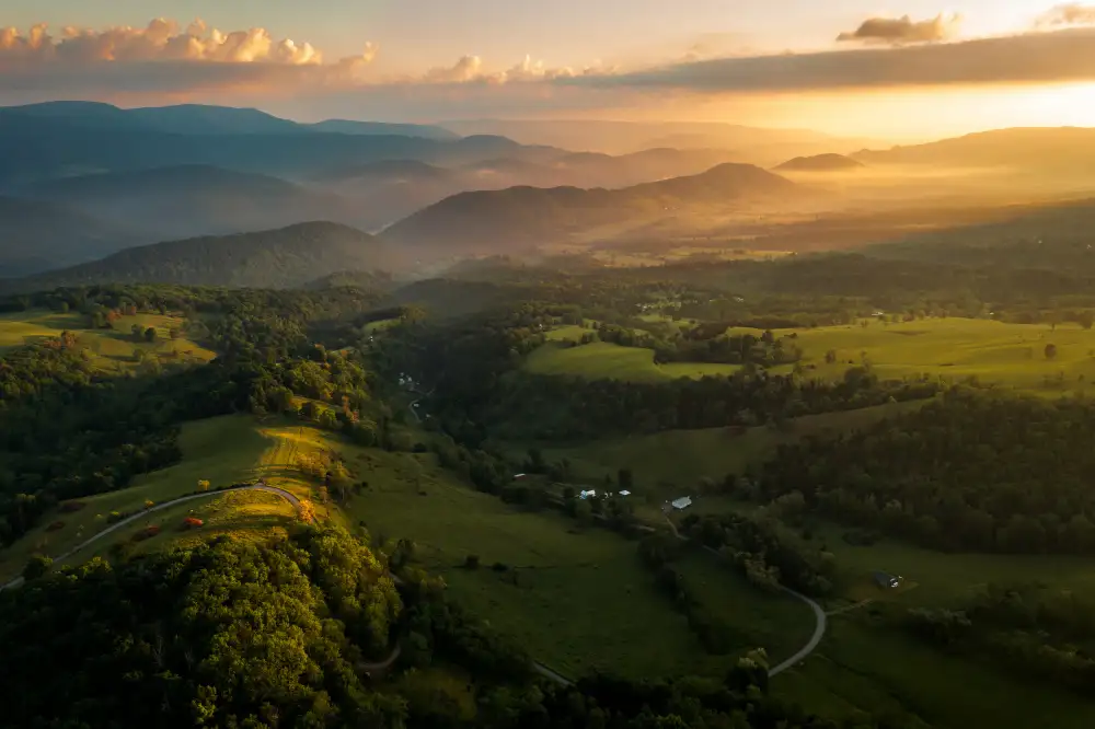 Rong, Herbert: Alba nella valle