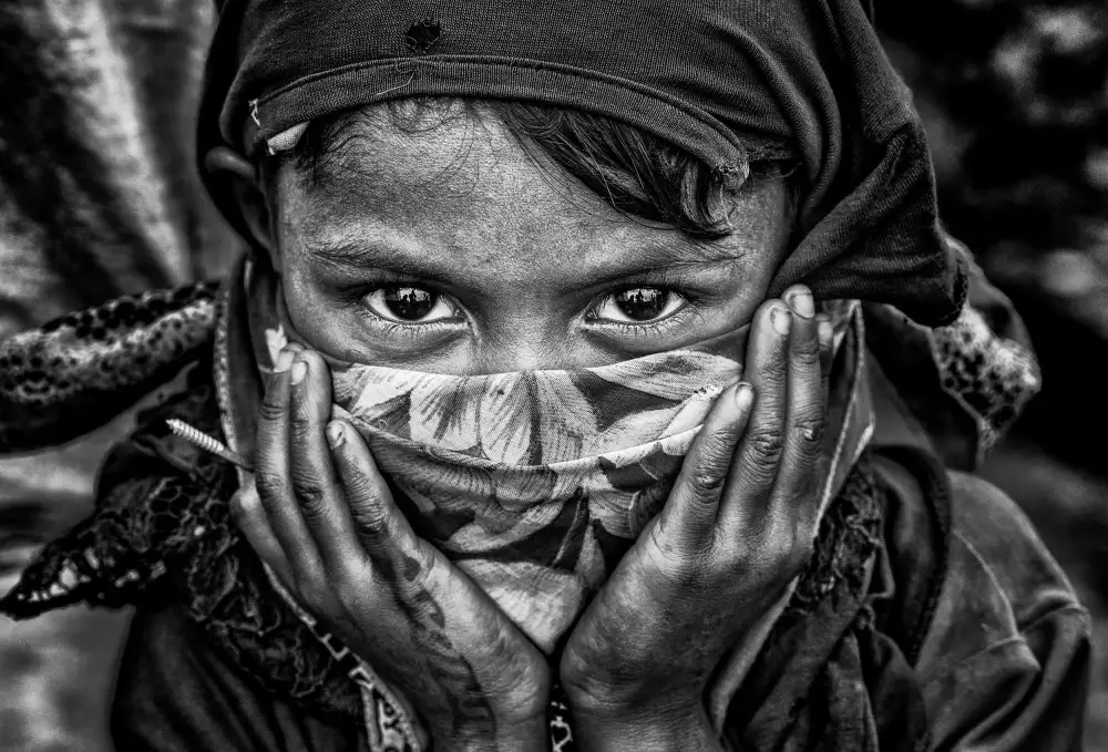 Garmendia, Inazio Joxe: Niña refugiada rohingya - Bangladesh