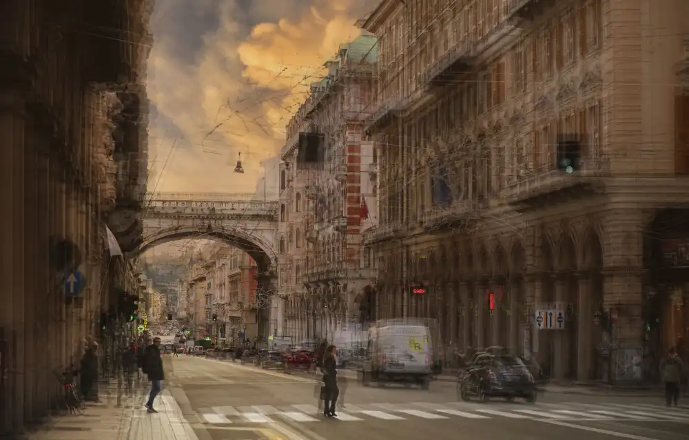 Tjandra, C.S.: Via XX Settembre @ Genova