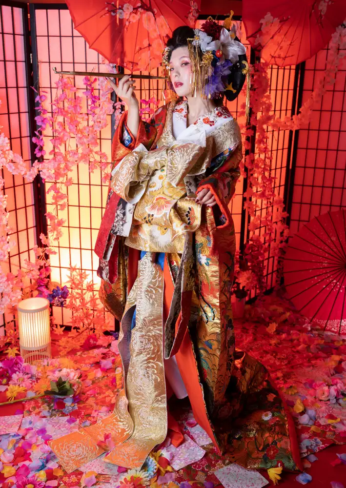 Sakamoto, Tsutomu: Traditionelle japanische Schönheit „Oiran“