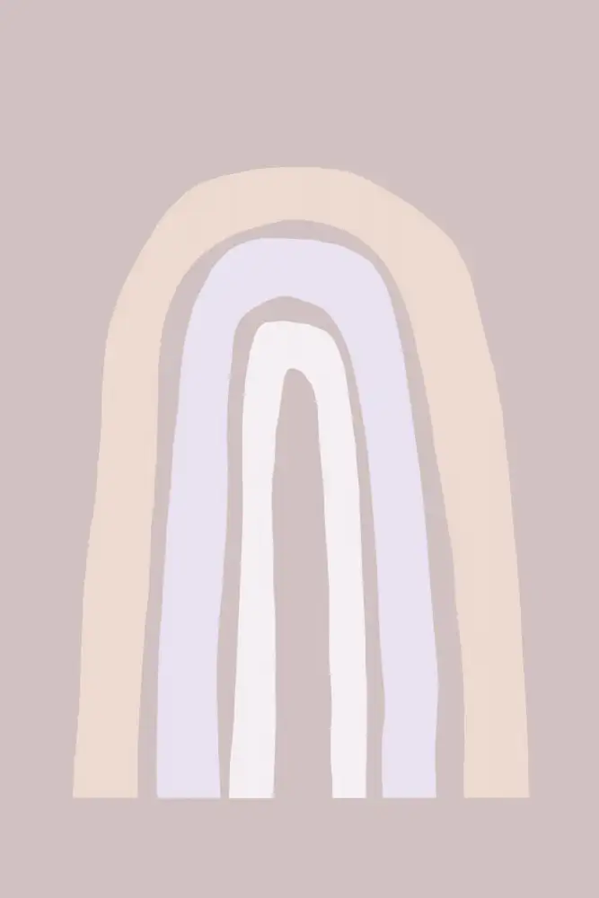 uplusmestudio: Arcobaleno minimale n. 1