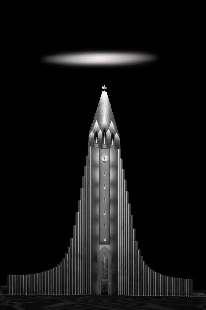 Wang, Ti: Iglesia Hallgrímskirkja en Islandia
