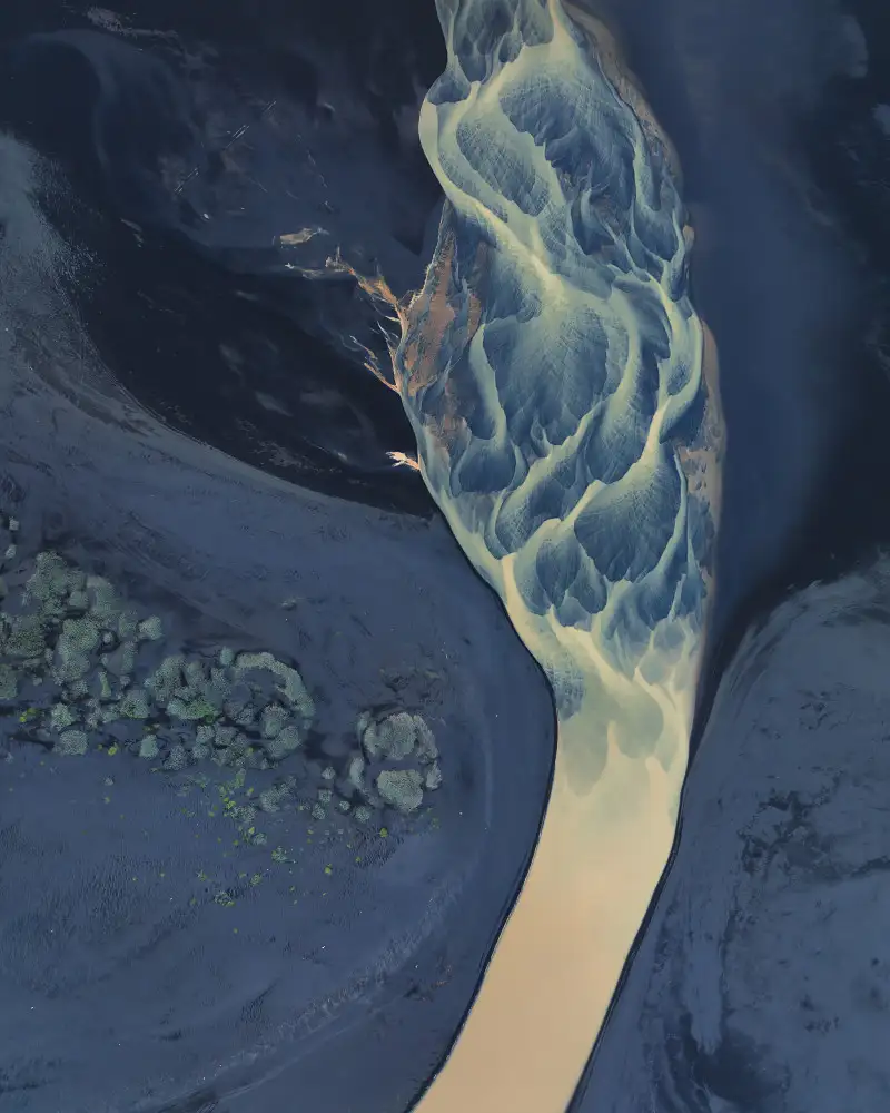 Dou, Shenshen: Section d'un ruisseau