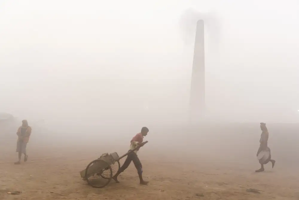 Chakraborty, Sudipta: Mañana de invierno en Brickfield