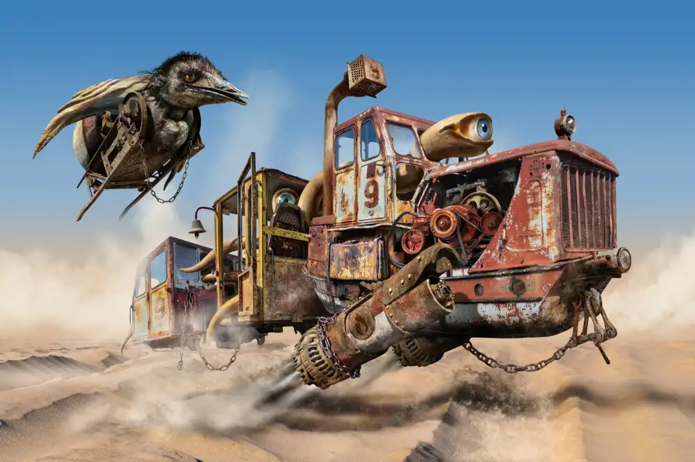 Penchev, Radoslav: Desert convoy