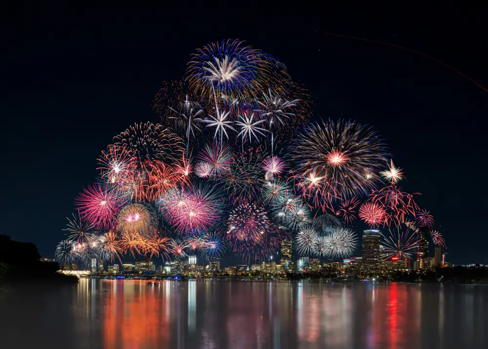 Wang, Ti: fuegos artificiales de boston