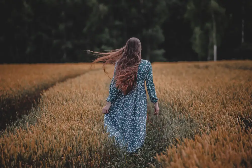 Zvagina, Dzintra: Cheveux dans le vent