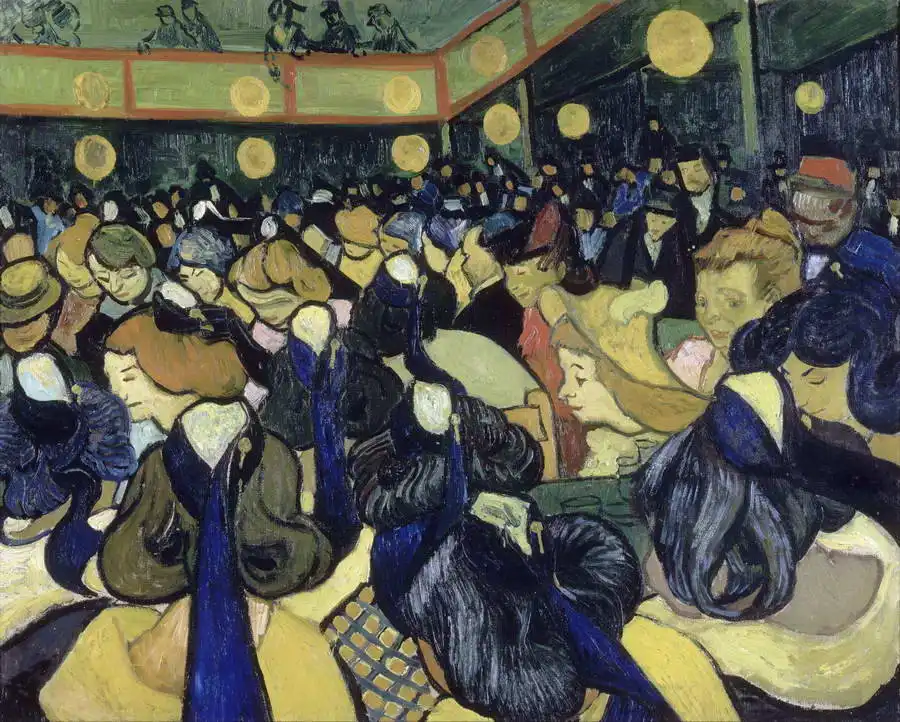 Gogh, Vincent van: Taneční sál v Arles