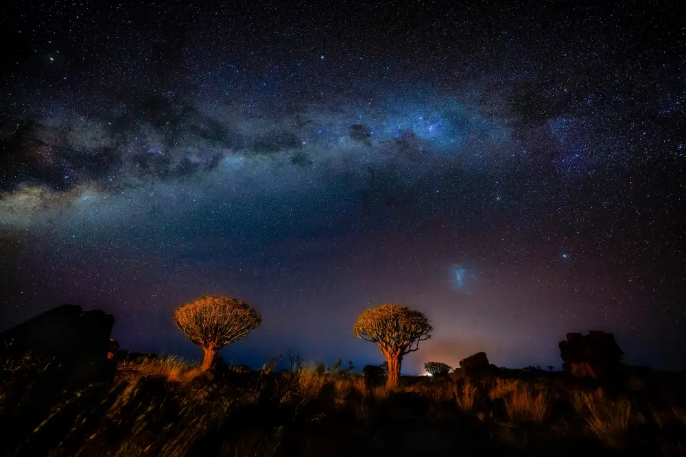 LI, MIN: La Vía Láctea en Namibia