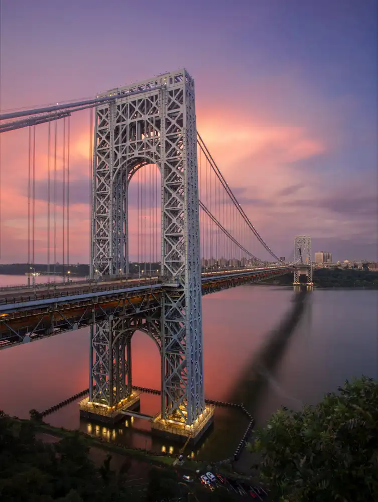 Rong, Herbert: Ponte al tramonto